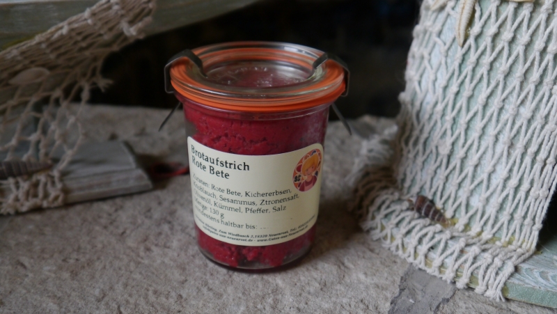 Brotaufstrich Rote Bete